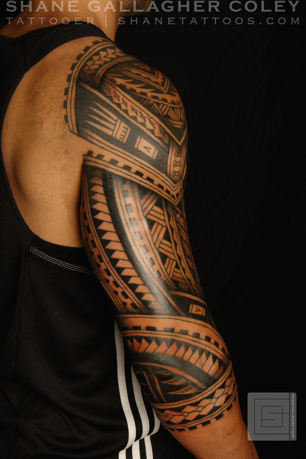 MAORI POLYNESIAN TATTOO: Polynesian Sleeve Tatau Tattoo