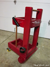plans to build a simple welder cart out of 2x4s