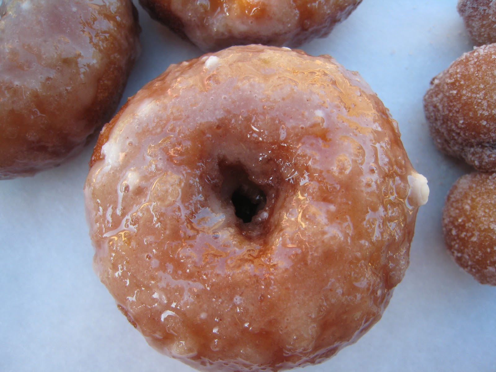 The Way to My Family's Heart Applesauce Doughnuts