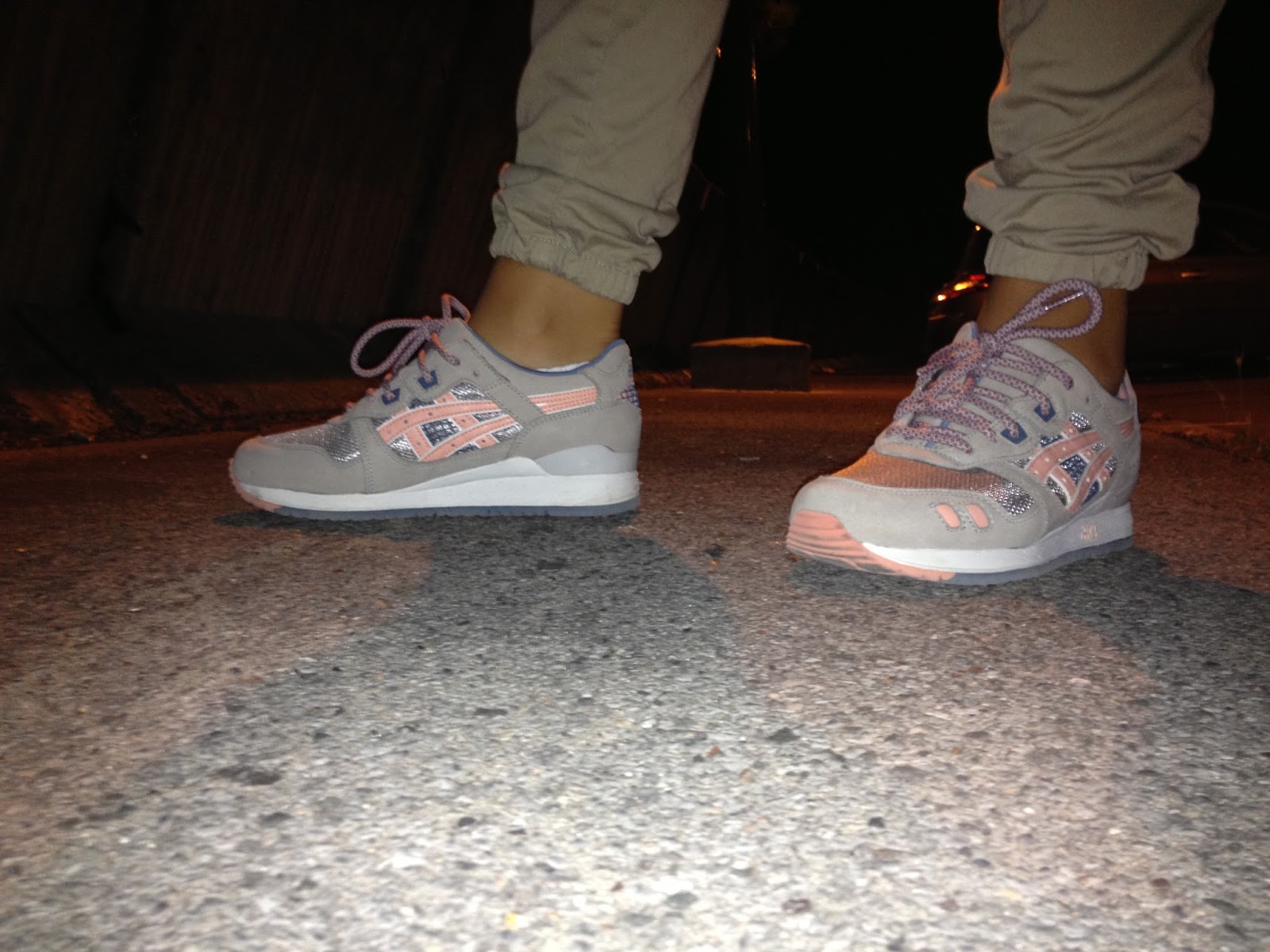 asics cuir rose asics cuir rose