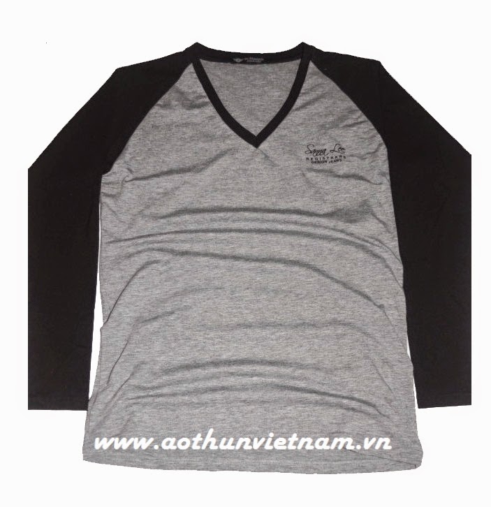 Áo thun nam tay ráp lăng cao cấp