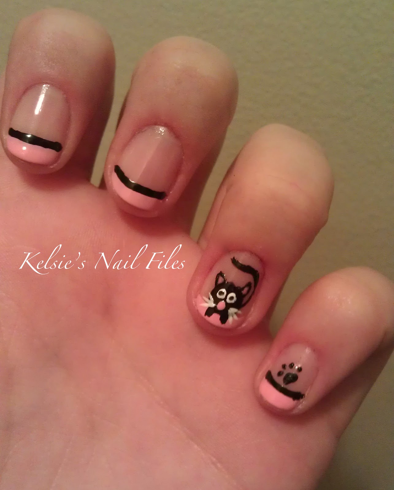 kelsie's nail files I like cats