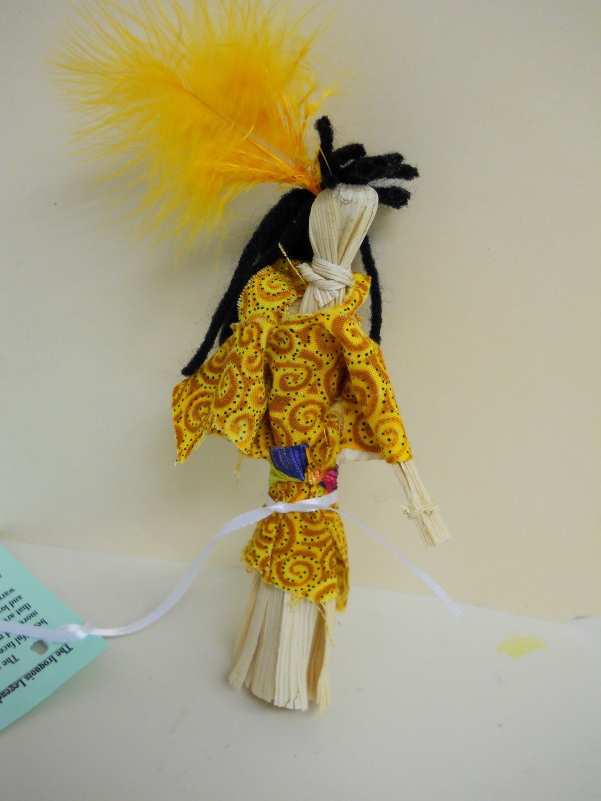 Mrs. Pierce's Polka Dot Spot Corn Husk Dolls