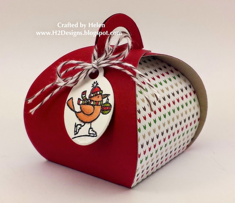 H2 Designs Curvy Keepsake Box Die