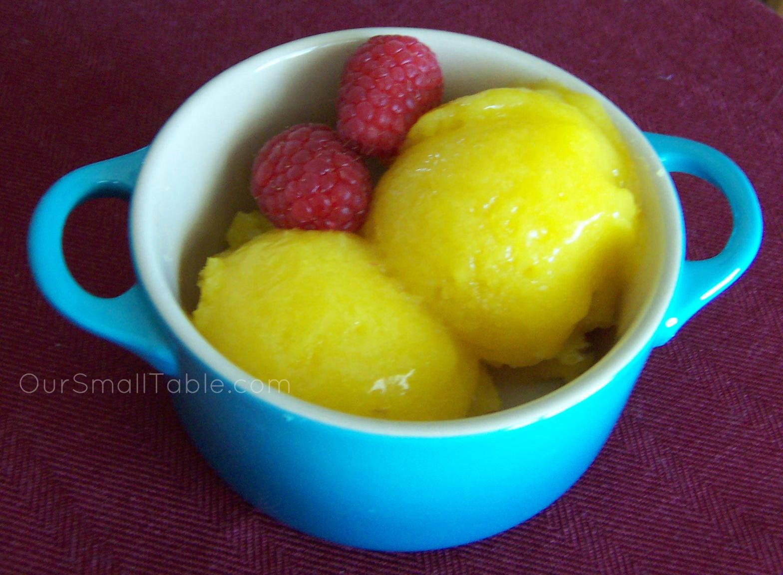 How To Make Mango Sorbet with the Dash My Pint Ice Cream Maker