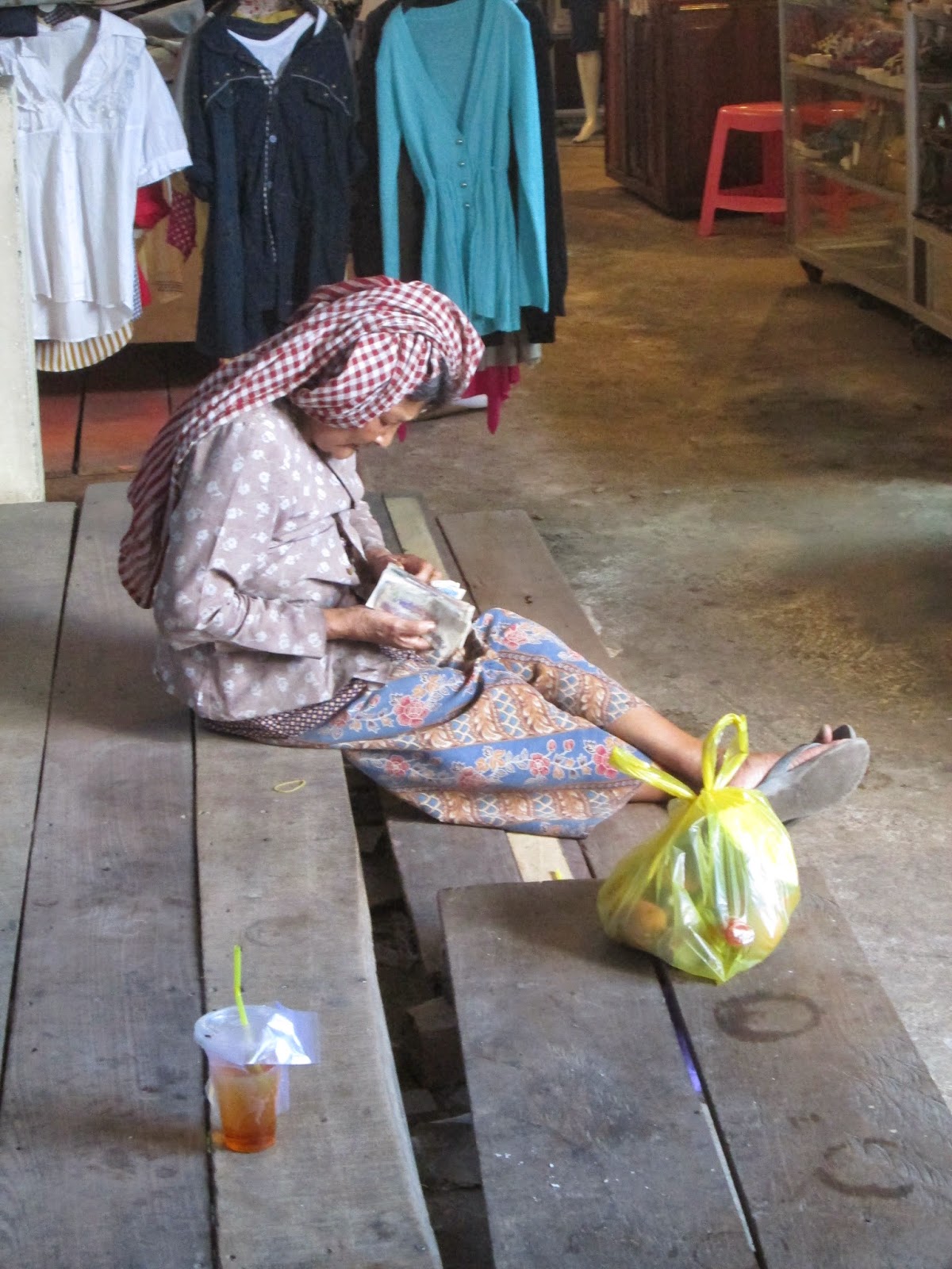 Market in Sihanoukville, Cambodia