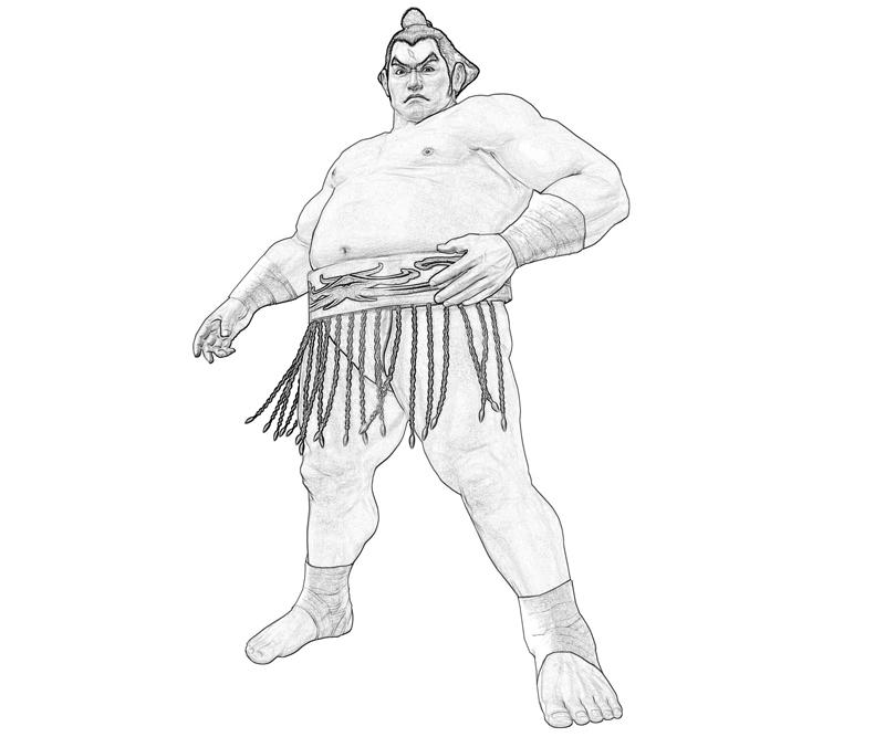Ganryu Style Coloring Pages ganryu-style-coloring-pages