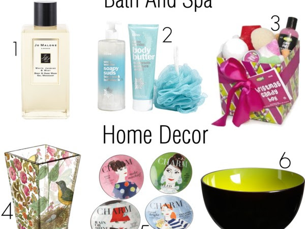 Holiday Gift Guide: For The Spa, And Home Decor Lover