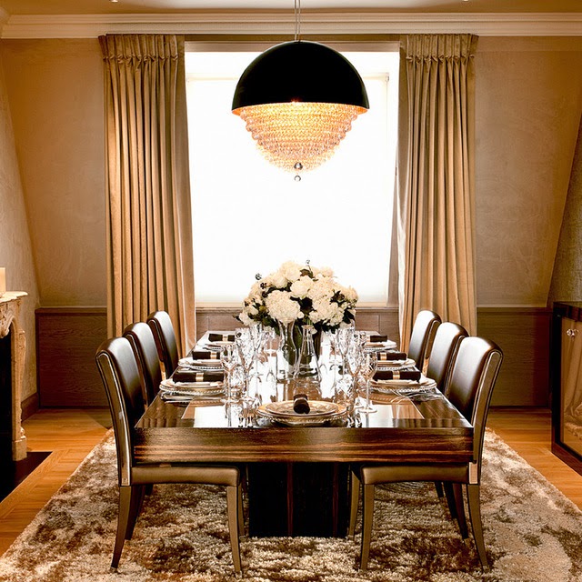 Contemporary Luxury Dining Room