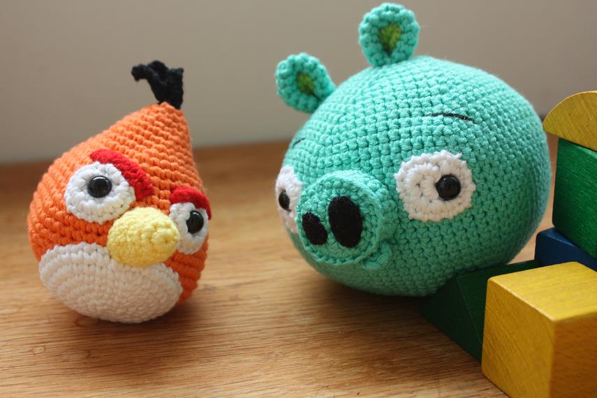HAPPYAMIGURUMI: Amigurumi crochet Angry Birds
