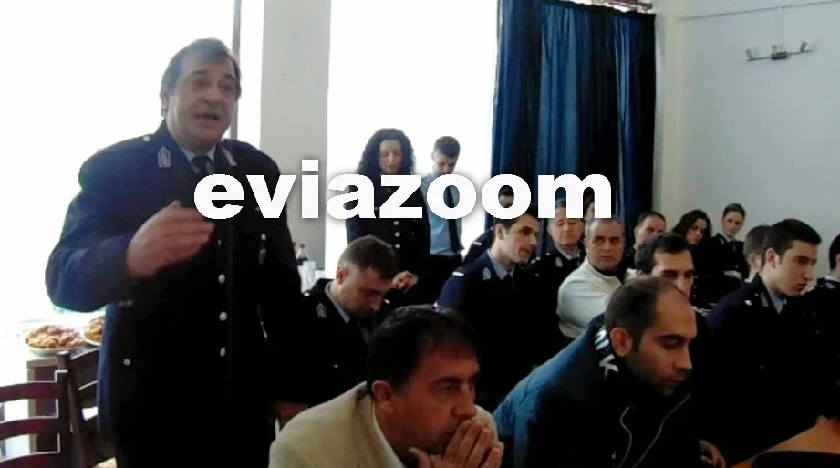 Στη Χαλκίδα ο Γιάννης Πανούσης - Τι ζήτησε ο υπουργός από τους αστυνομικούς (ΦΩΤΟ & ΒΙΝΤΕΟ)