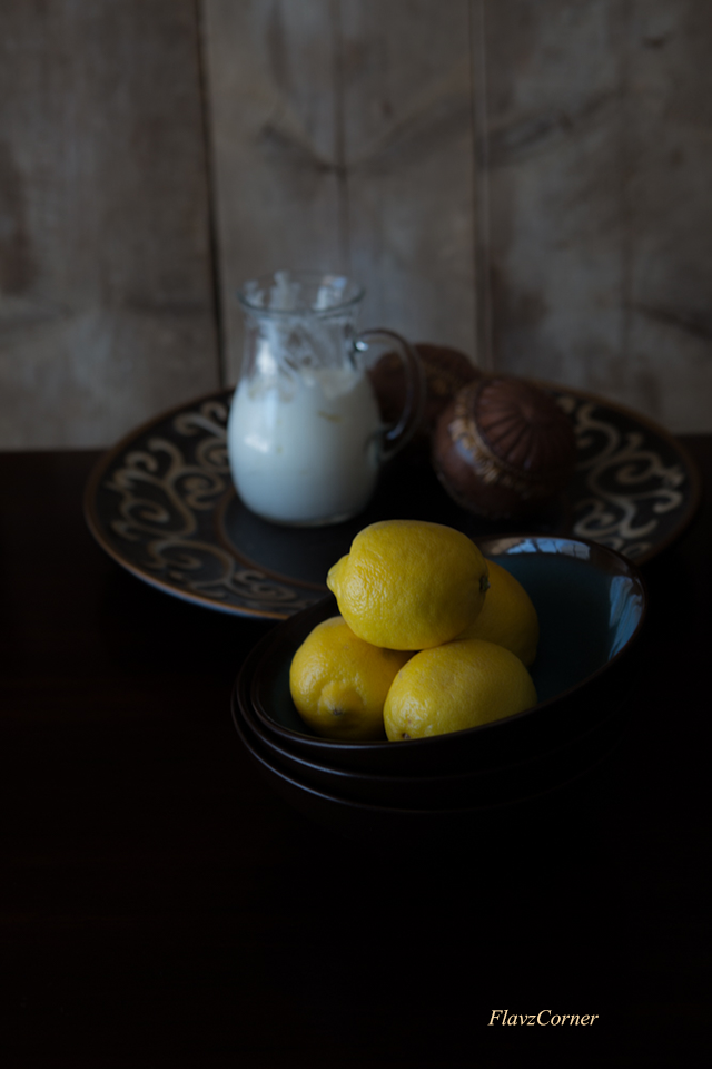 Eggless Yogurt Loaf With Lemon Glaze