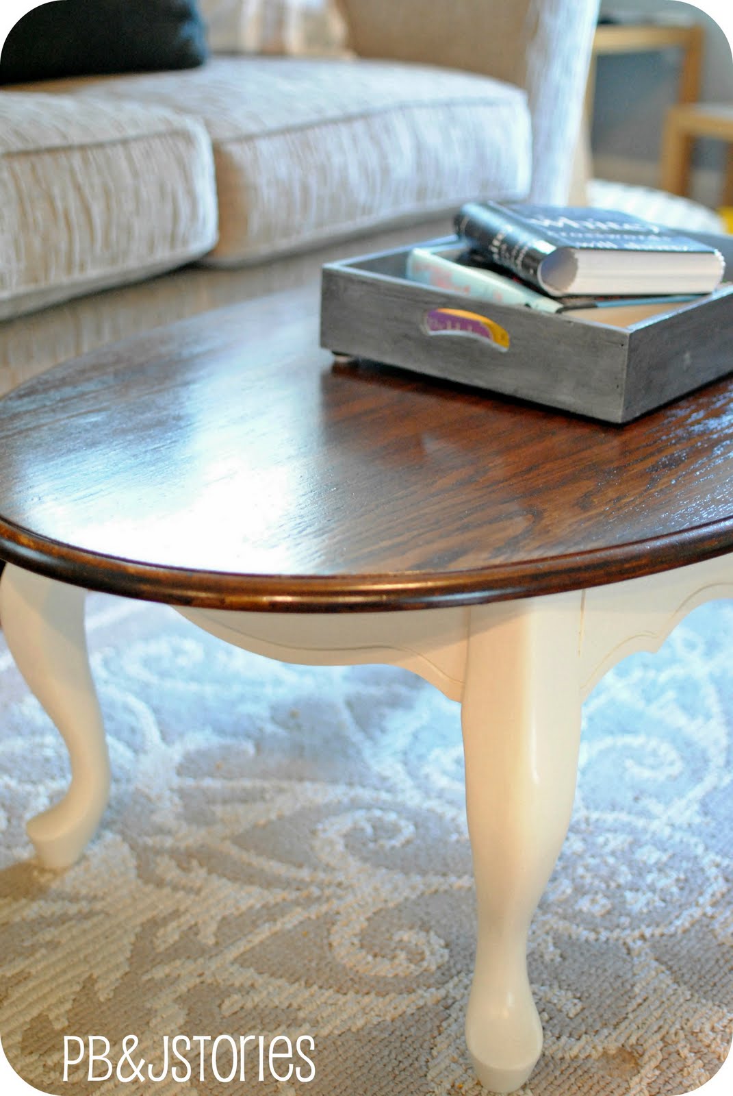 PBJstories Thrifty Goodwill Table Makeover