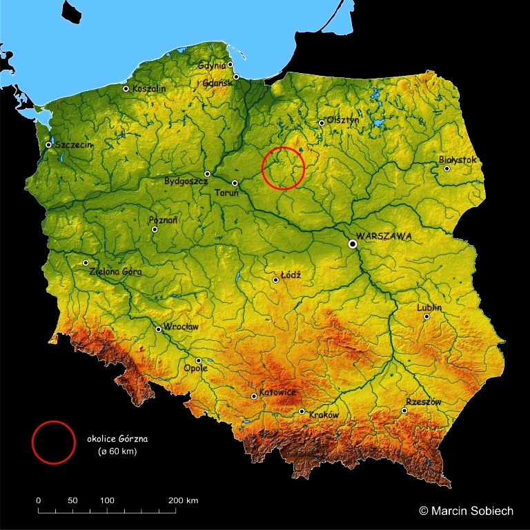Górzno - wśród lasów i jezior: grudnia 2012
