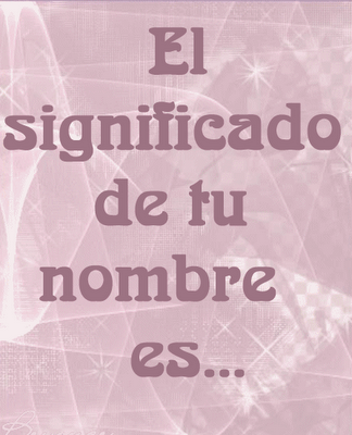 A QUE NOMBRE a que nombre: