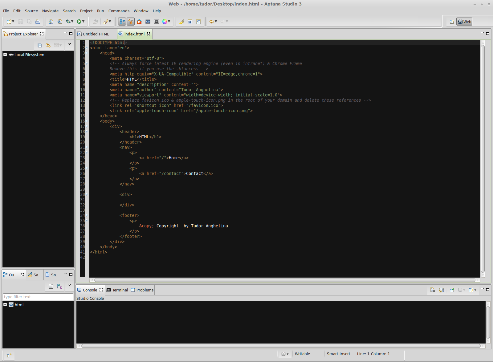 aptana studio 3 tutorial