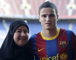 Muslim Player Ibrahim Afellay Muslim Player Ibrahim Afellay