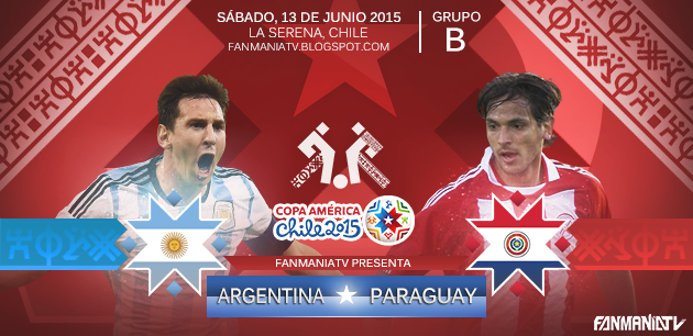 Argentina vs Paraguay - Copa América 2015 Argentina-vs-Paraguay