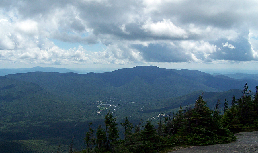 Views from the White Mountains of New Hampshire Osceola East Peak and
