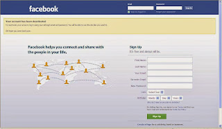 Logo Cara Menonaktifkan Akun Facebook Sementara Cara Menonaktifkan Akun Facebook Sementara