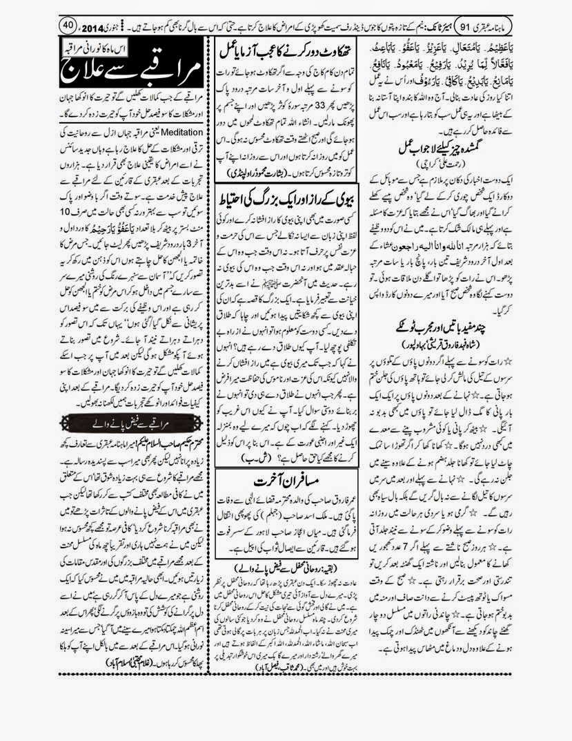 page 40 ubqari january 2014 page 40 ubqari january 2014