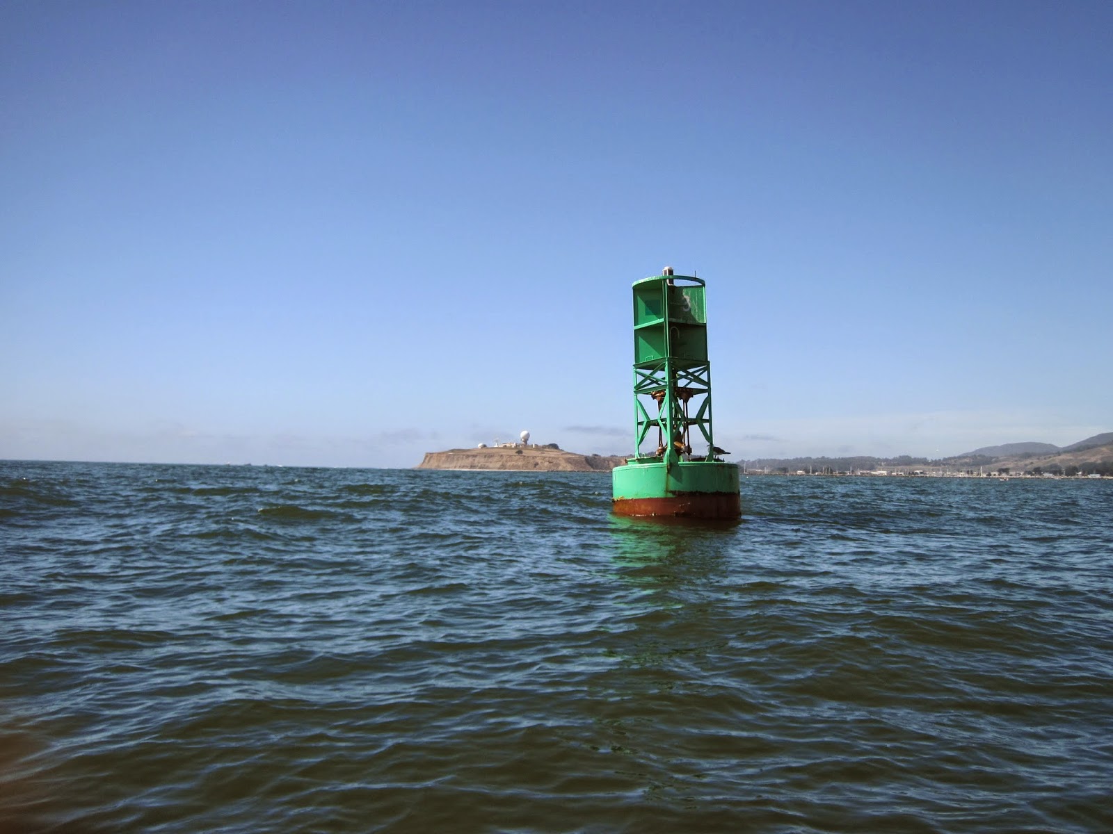 Matt Duckworth Underwater Green Buoy And Its Bell