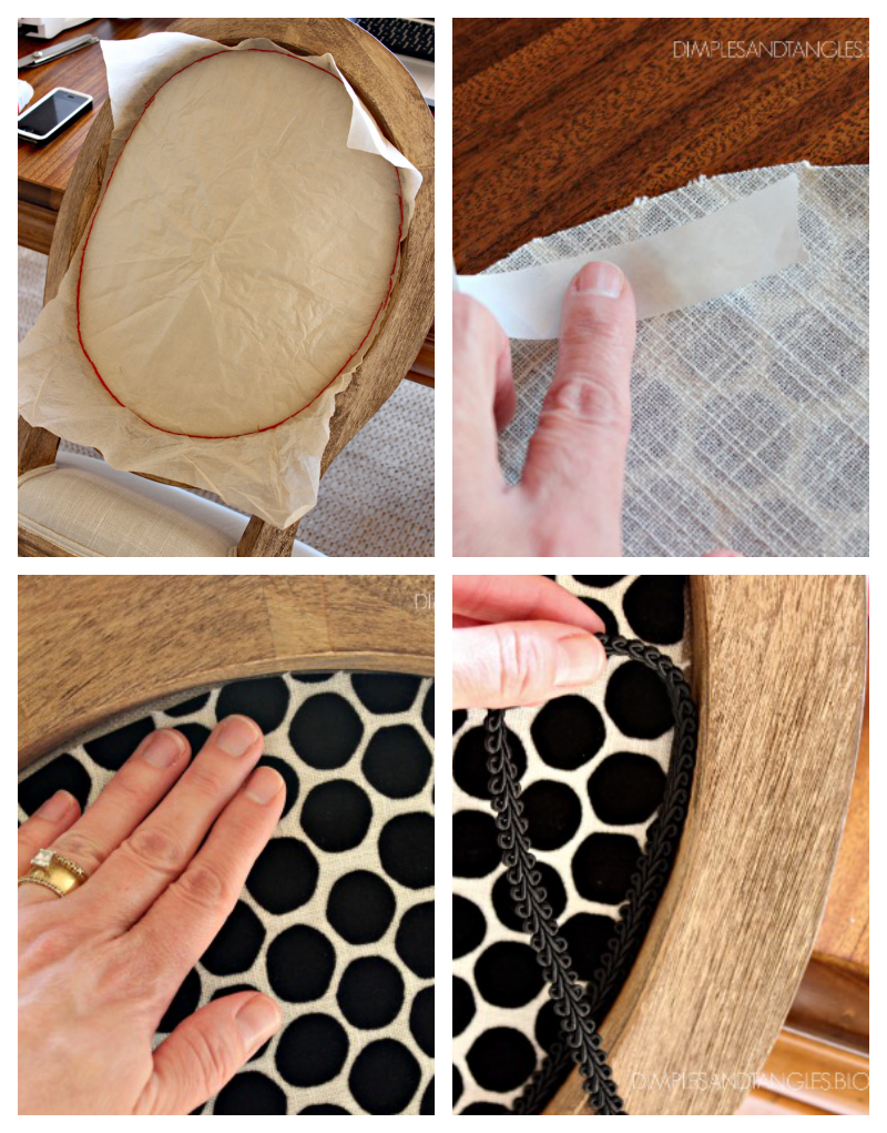 SPOTTED LOUIS STYLE CHAIRS Dimples and Tangles