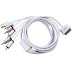 av / av cavo component per Apple iPhone / ipad 2/IPAD3/iphone 4/4S /ipod (1.8m)