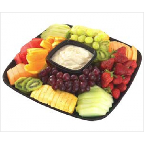 Fresh Fruit Platter with Yoghurt 1000 Calorie Counted Recipes