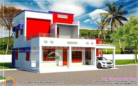 Colorful modern villa Colorful modern villa