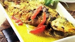 ikan bawal kuah kuning enak ikan bawal kuah kuning enak