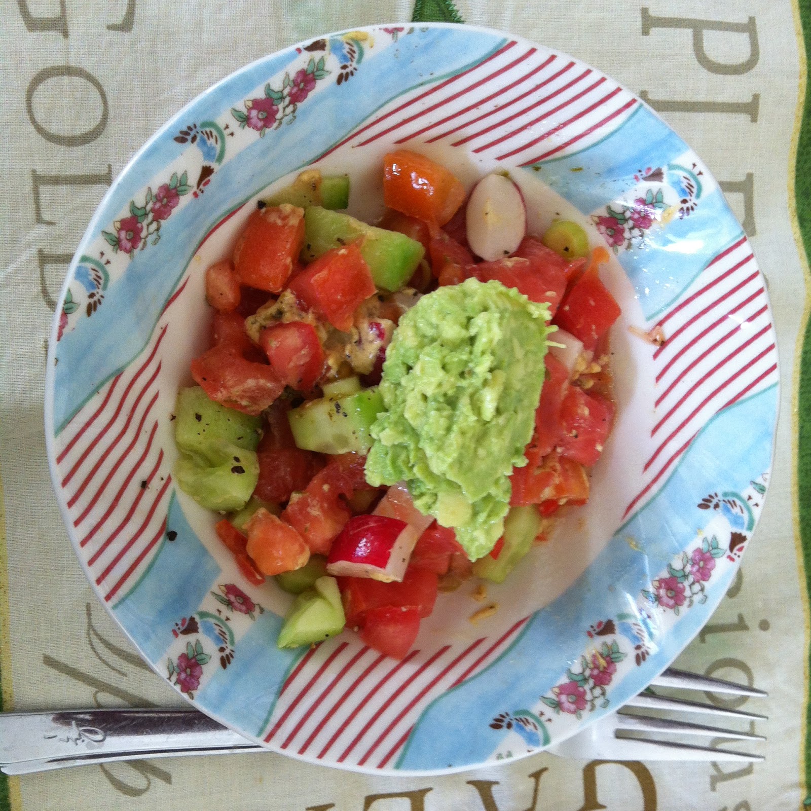 WIAFK (CB) Salsa Cruda with Horseradish and Avocado Mousse Laws of