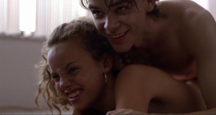 Nick Stahl shows his naked ass in sex scene from movie. 