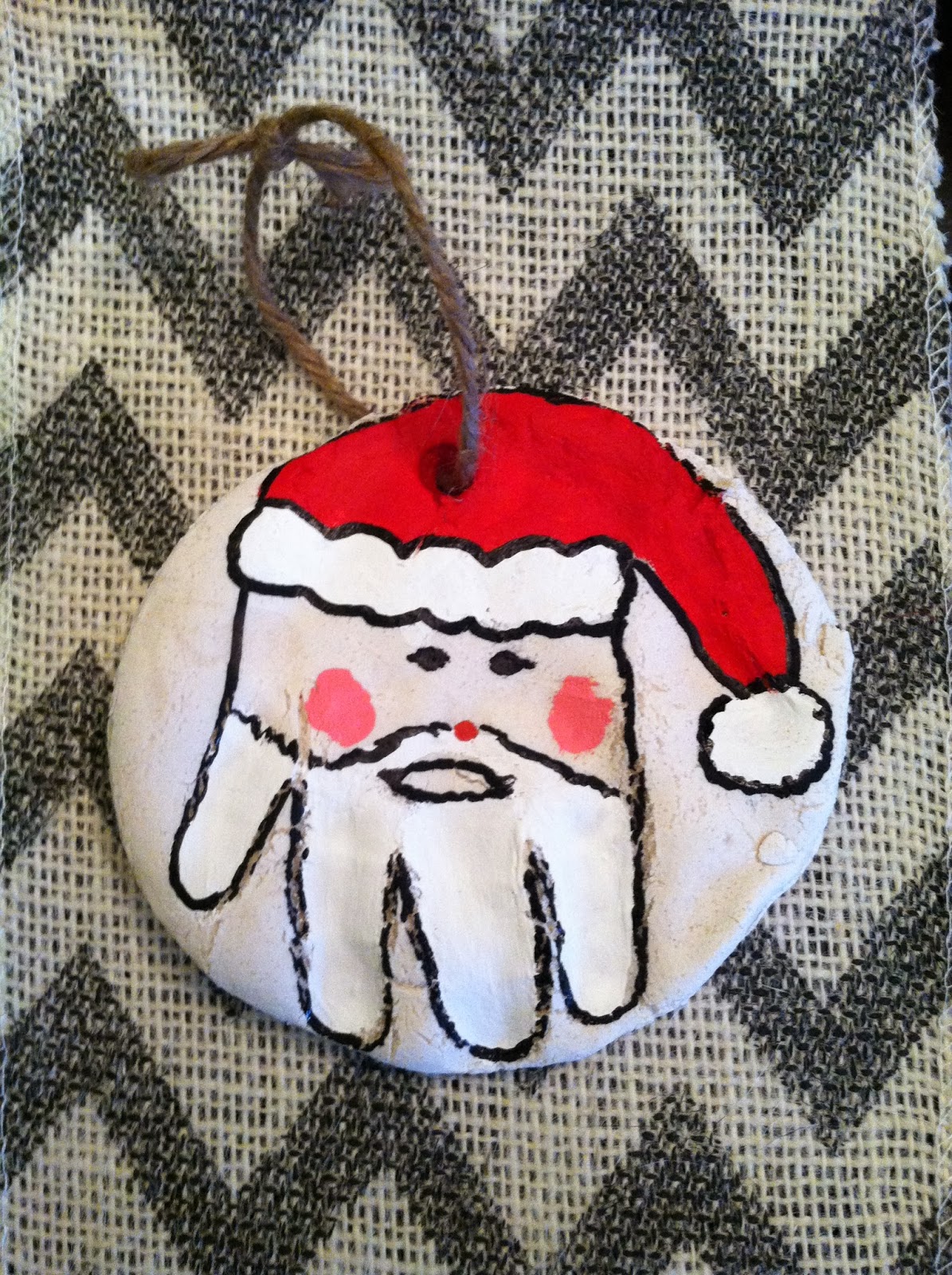 Burlap and Bananas: Homemade Dough Christmas Ornaments!
