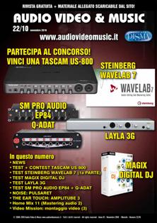 Audio Video & Music 22 - Novembre 2010 | TRUE PDF | Mensile | Professionisti | Audio Recording | Software | Hardware