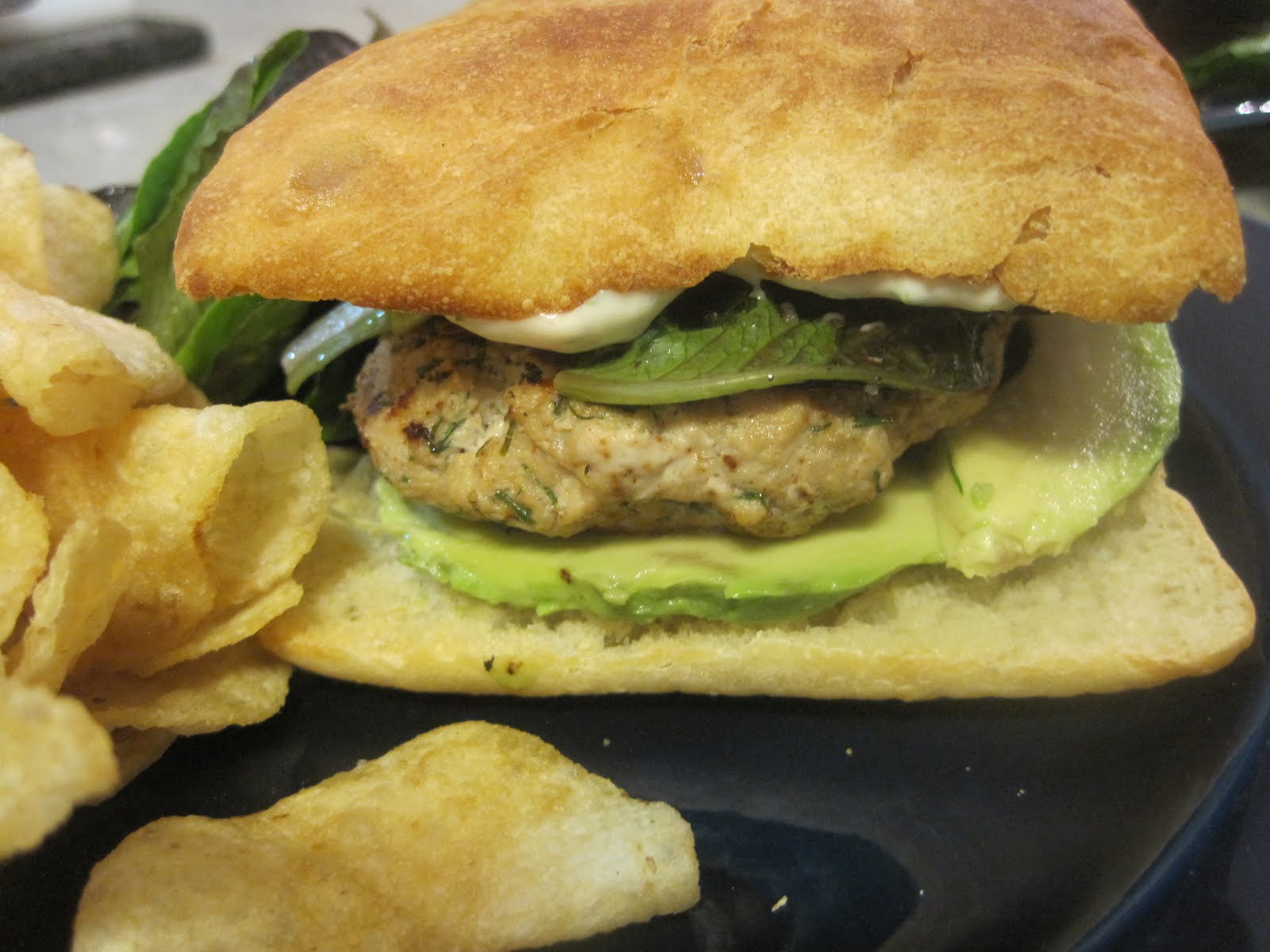 Corcoran Street Kitchen DillLemon Chicken Burgers