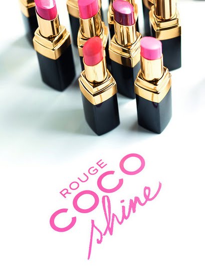 Chanel-Rouge-Coco-Shine-Lipstick-Spring-2016-promo Novo Batom Rouge Coco Shine da Chanel - 2017 Chanel-Rouge-Coco-Shine-Lipstick-Spring-2016-promo