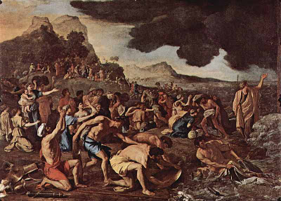 Classical painting by French painter Nicolas Poussin photo picture gallery