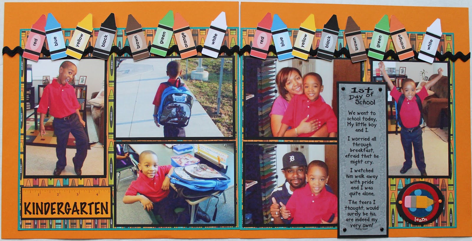 The Scrapbook Diva Kindergarten