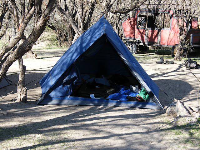 Camping in the Sonoran Desert