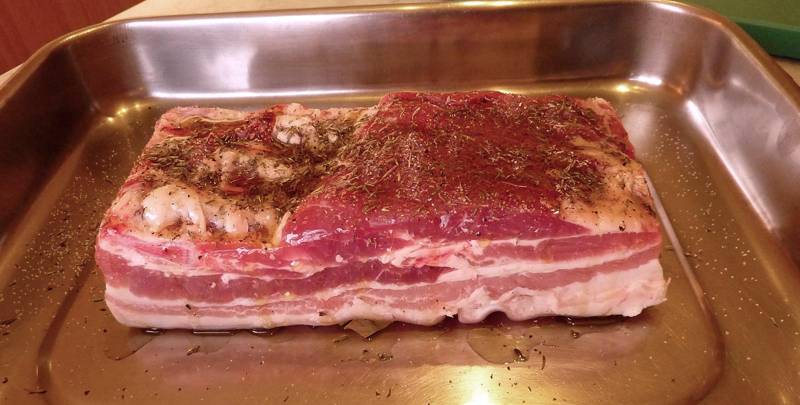 Living the life in SaintAignan Pork belly, or poitrine de porc