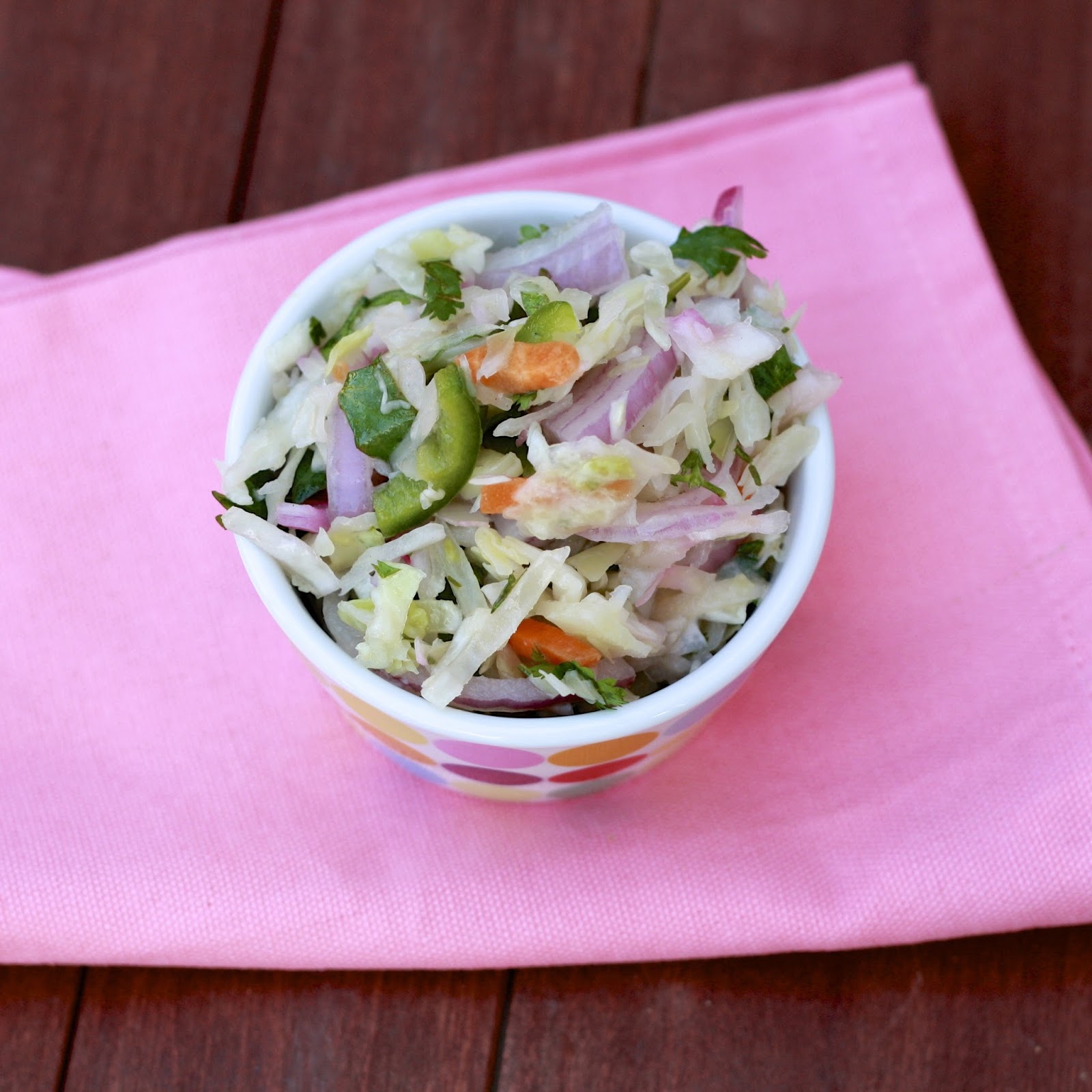 jalapeno lime slaw