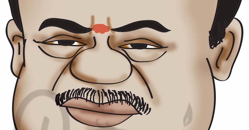 rajesh art world Kumaraswamy cartoon