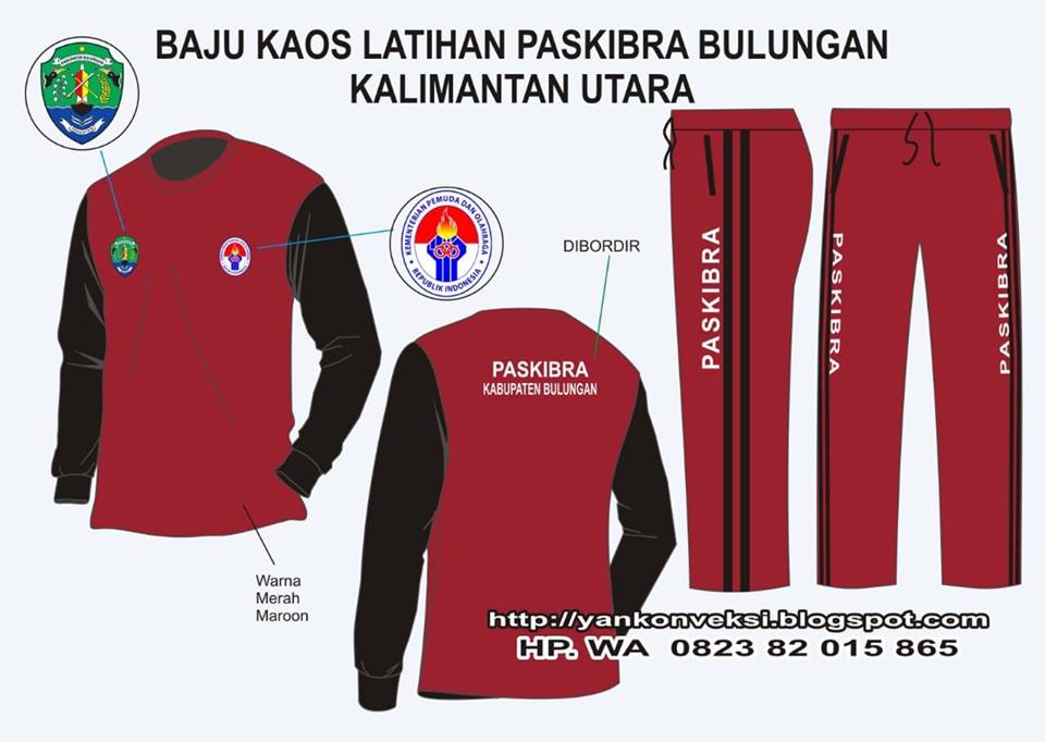 KAOS LATIHAN PASKIBRA