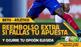 betfair reembolso 25 euros Liga bbva Betis vs Atletico 22 noviembre betfair reembolso 25 euros Liga bbva Betis vs Atletico 22 noviembre