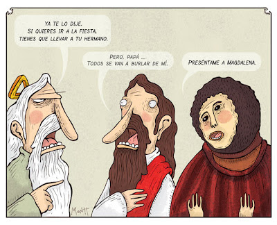 Ecce Mono según Alberto Montt ecce mono, parodia ecce mono, obras alternativas ecce mono