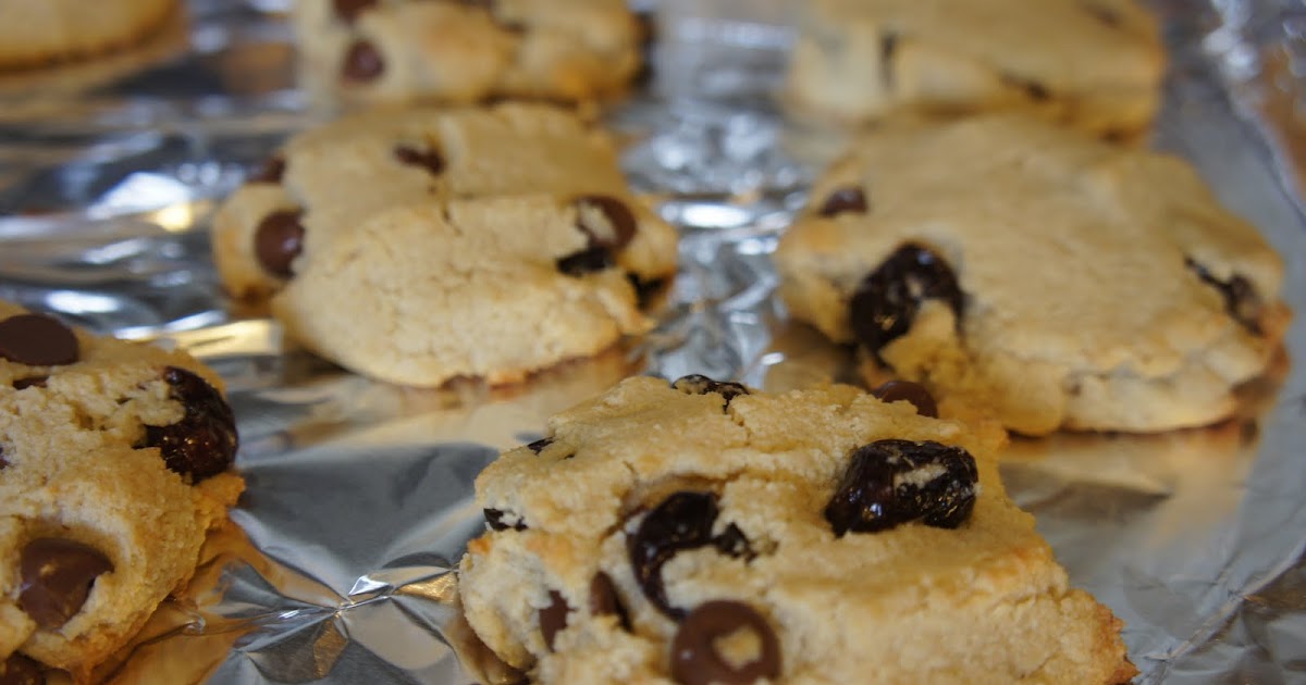 Kicking Carbs to the Curb Chocolate Cherry Cookies