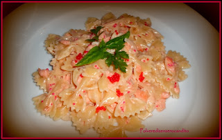 farfalle in rosa