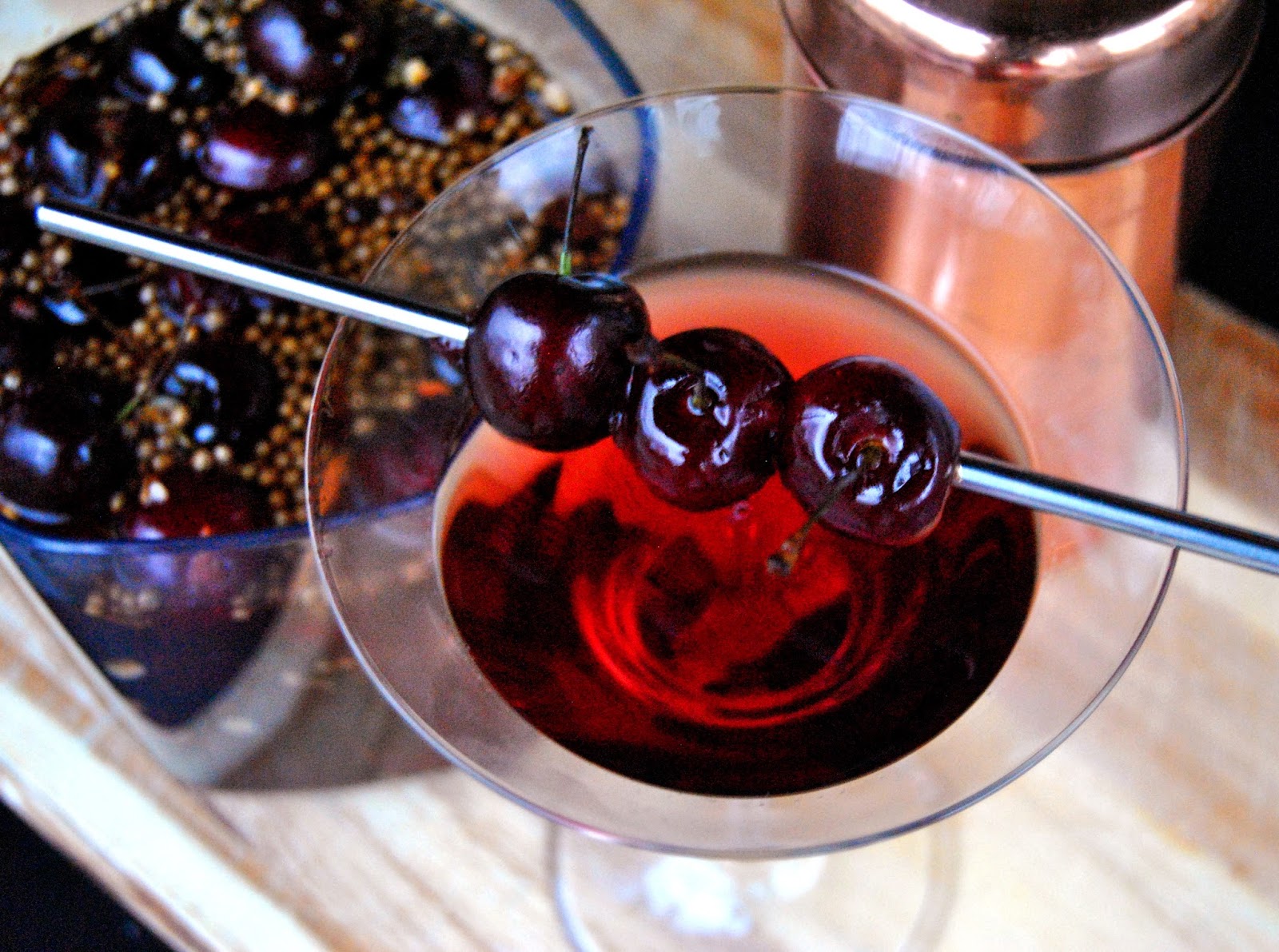 Homemade Bourbon Cherries