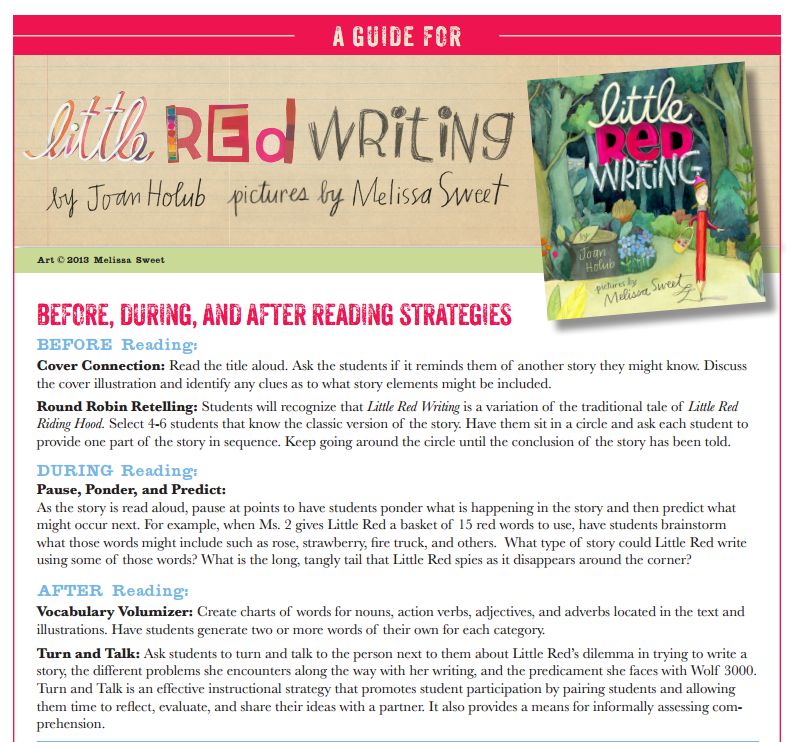 I Love to Read and Review Books ) Little Red Writing